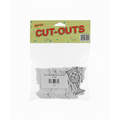 Four Small Becher Cutouts 20/pk (discontinued)