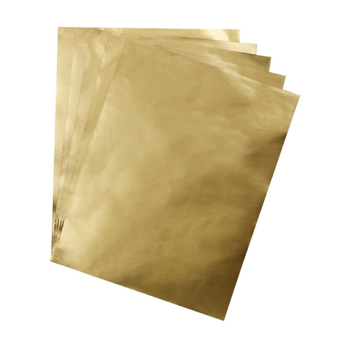 Metallic Foil Paper (8.5 X 11, Shiny Silver, 100)