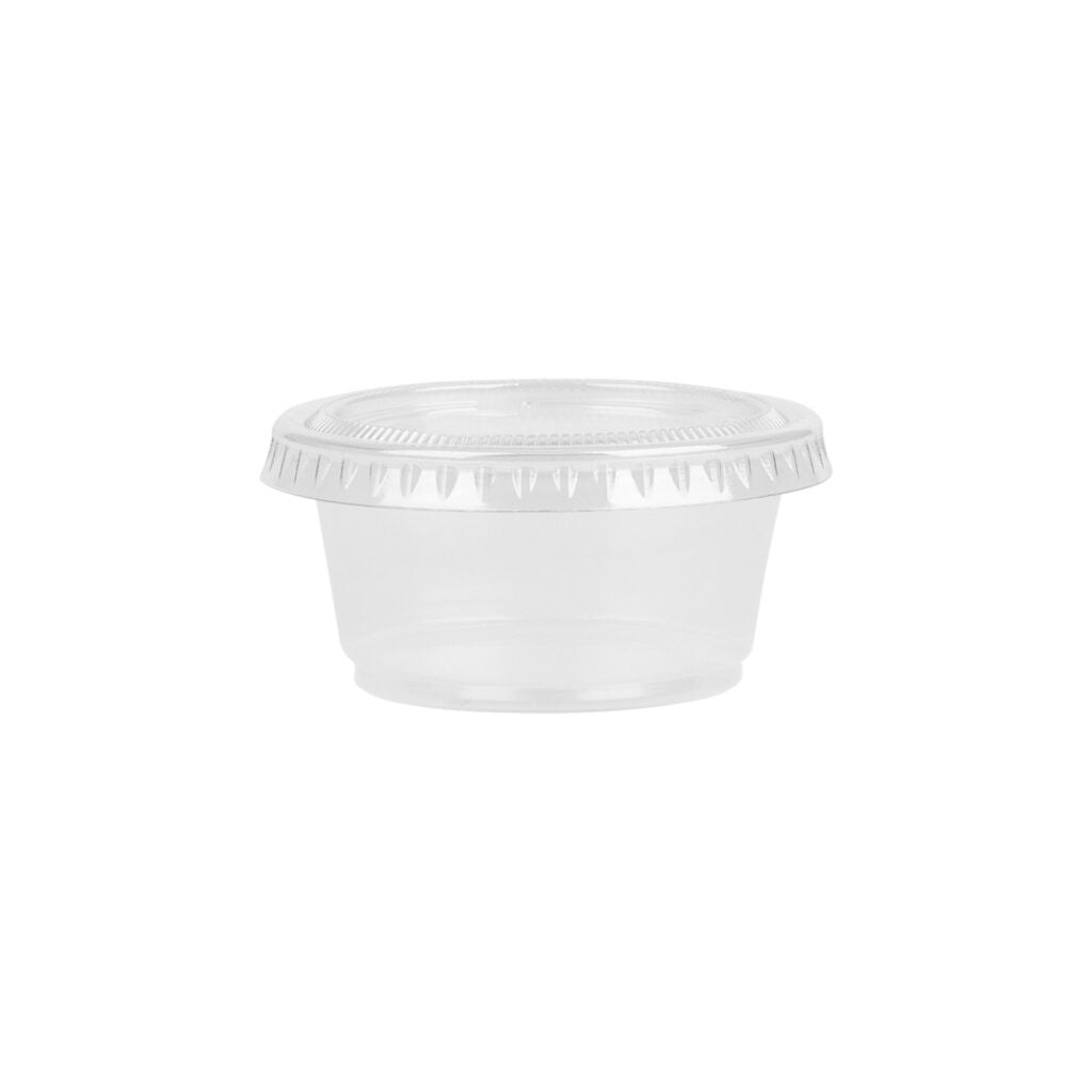 Portion Cups with Lids 2oz. 25/pk