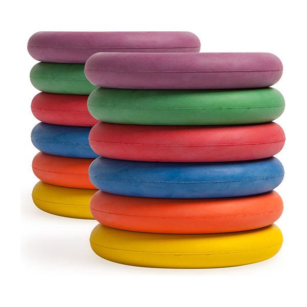 Deck tennis ring, 12/pk, assorted colors