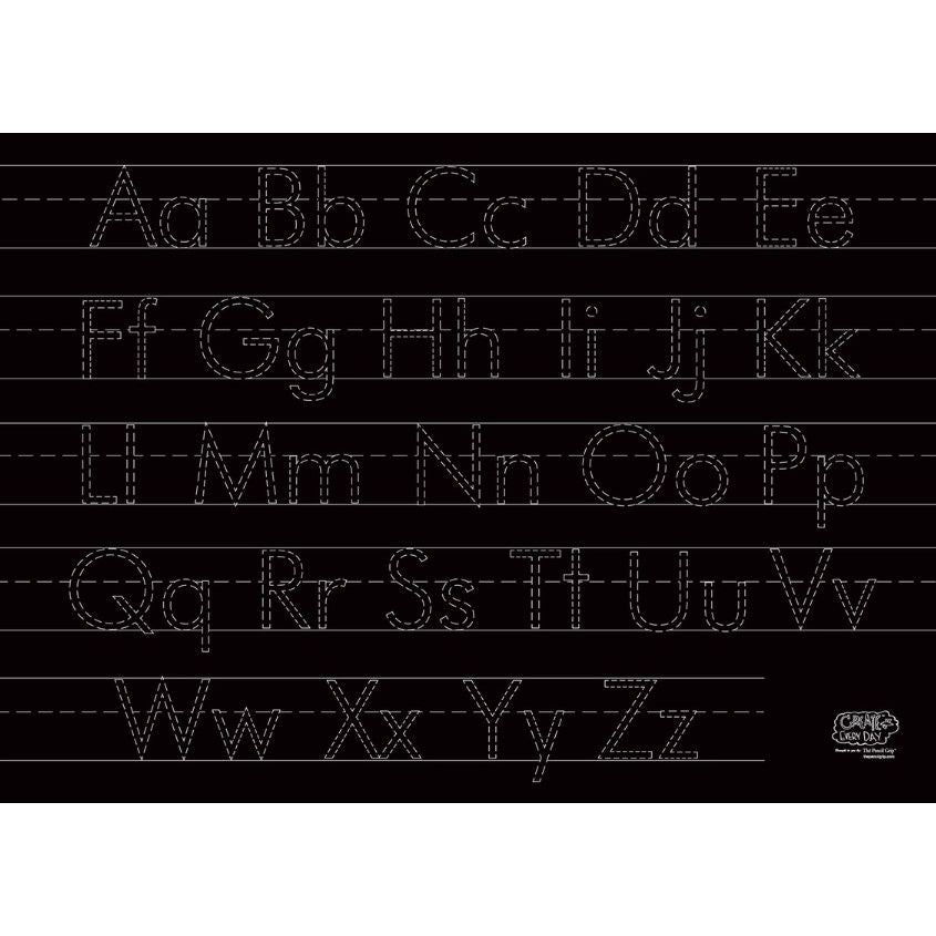 Reusable Activity Mat- Letters 12"x 17" (2-sided)
