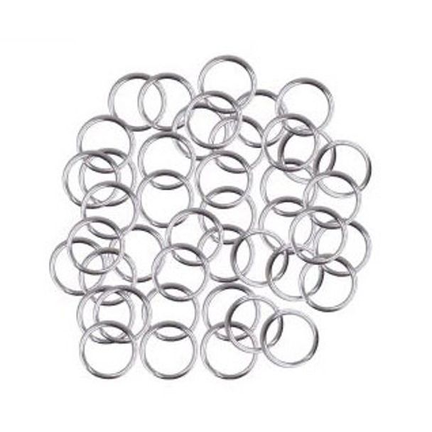 Open Jump Rings 6mm 100/pk
