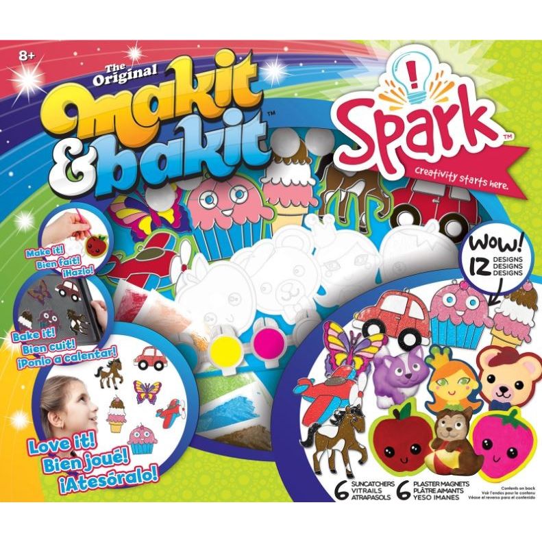 Makit And Bakit Plaster/Suncatchers Combo Kit