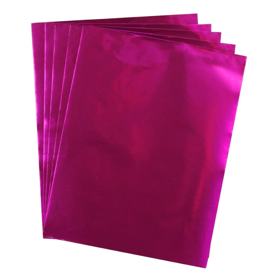 Metallic Foil Paper (8.5 X 11, Shiny Silver, 100)