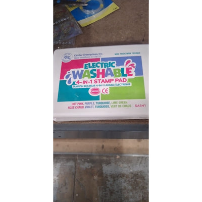 Washable Electric 4 in 1 Stamp Pad