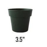 Flower Pot 1 pc (White, 3.5")