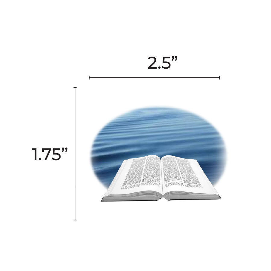 Tashlich Scene cutout 2.5-inch 20/pk