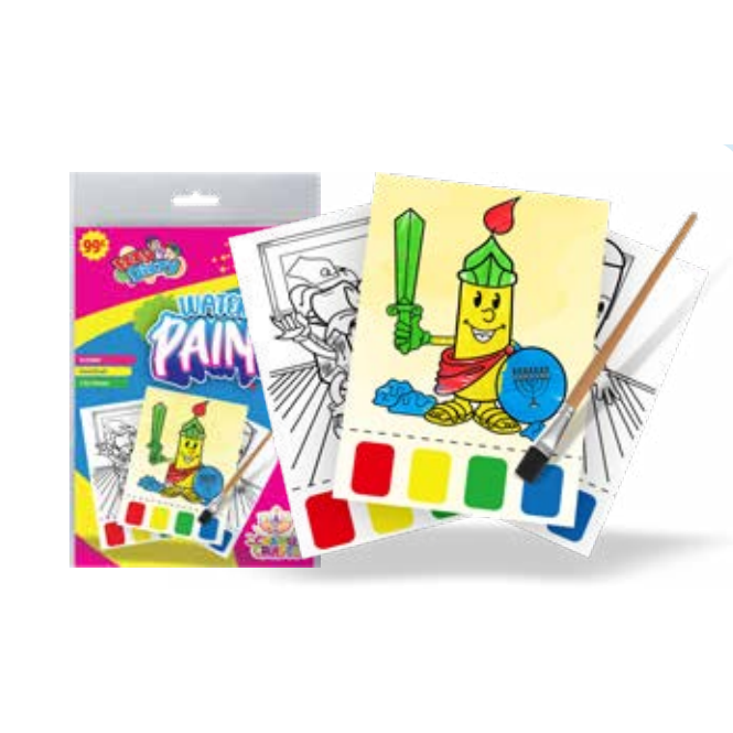 Chanukah Water Paint