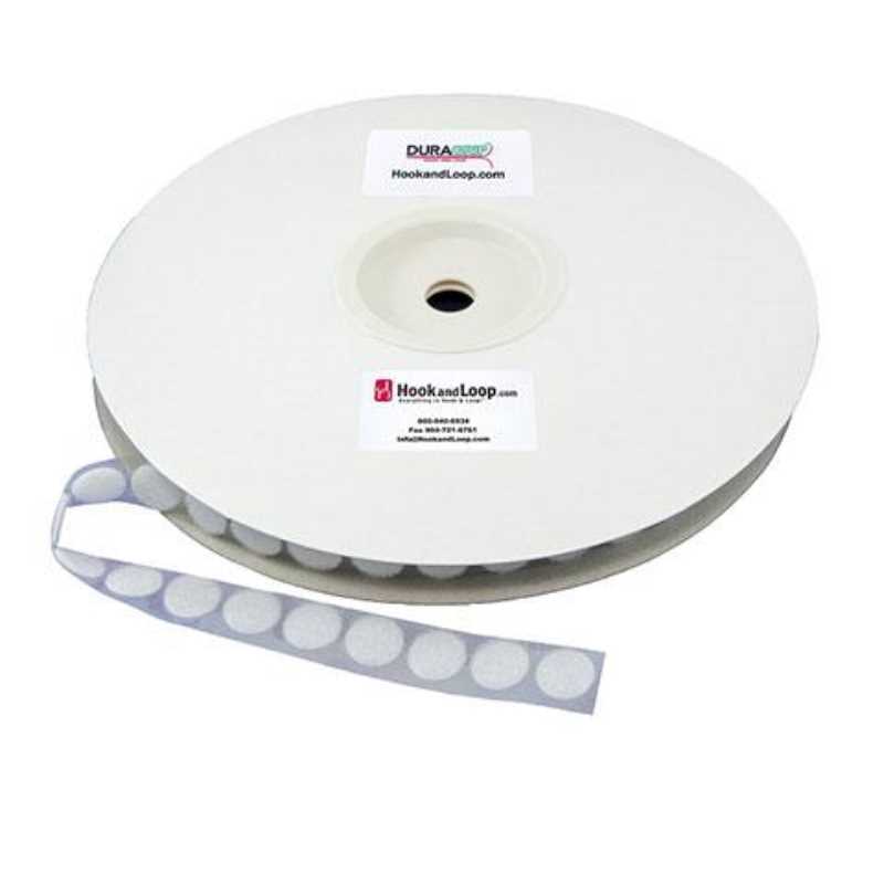 Velcro 3/4" Adhesive (Coins 1028/pk, Hook, White)