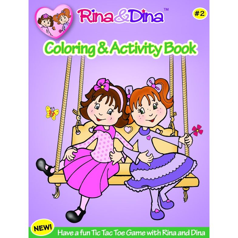 Rina and Dina Coloring and Activity Book #2