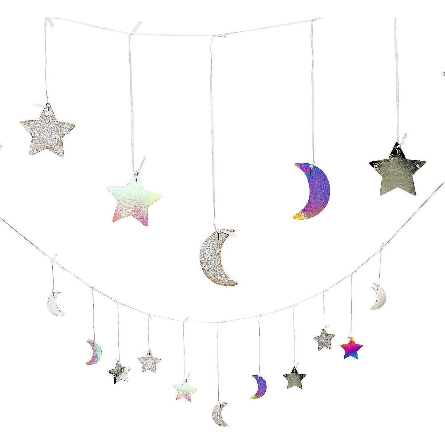 Moon & Stars Hanging Decoration 72"