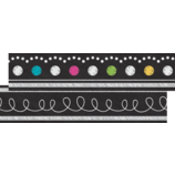 Chalkboard Brights Ribbon Runner 36" x 1 1/2" 15/pk