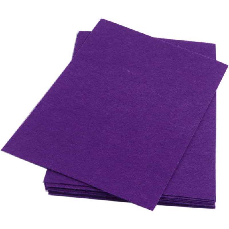 Felt Sheets (Purple, 9" x 12")