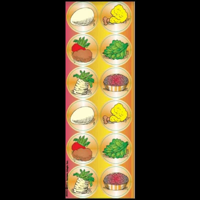 Karrah Dot Stickers 1"