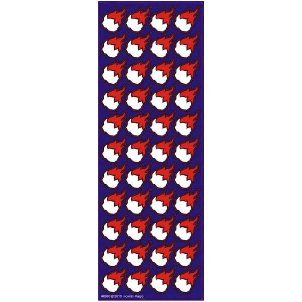 Fire Drop Hugal Stickers (6 Sheets)
