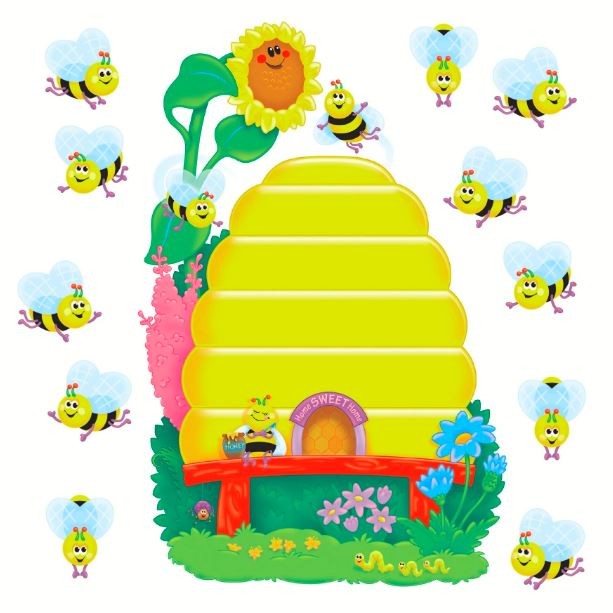 Buzzy Beehive Bulletin Board Set