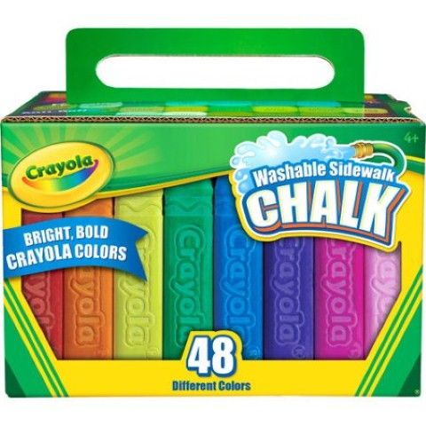Crayola Chalk Assorted Color 48/pk