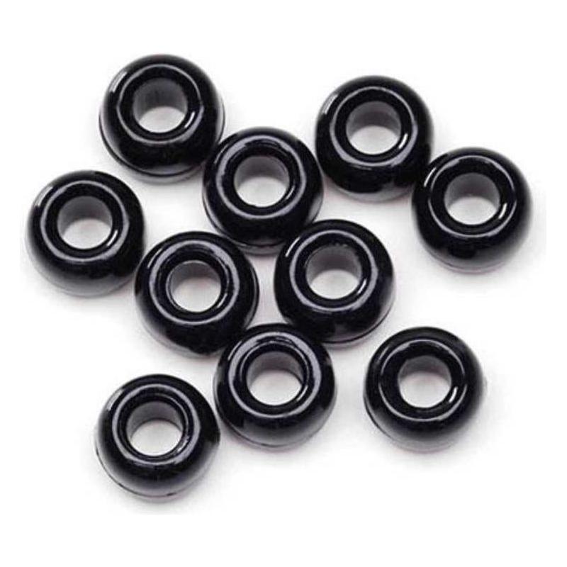 Pony Beads 6 x 9mm (Purple, 900-1000 Pcs)