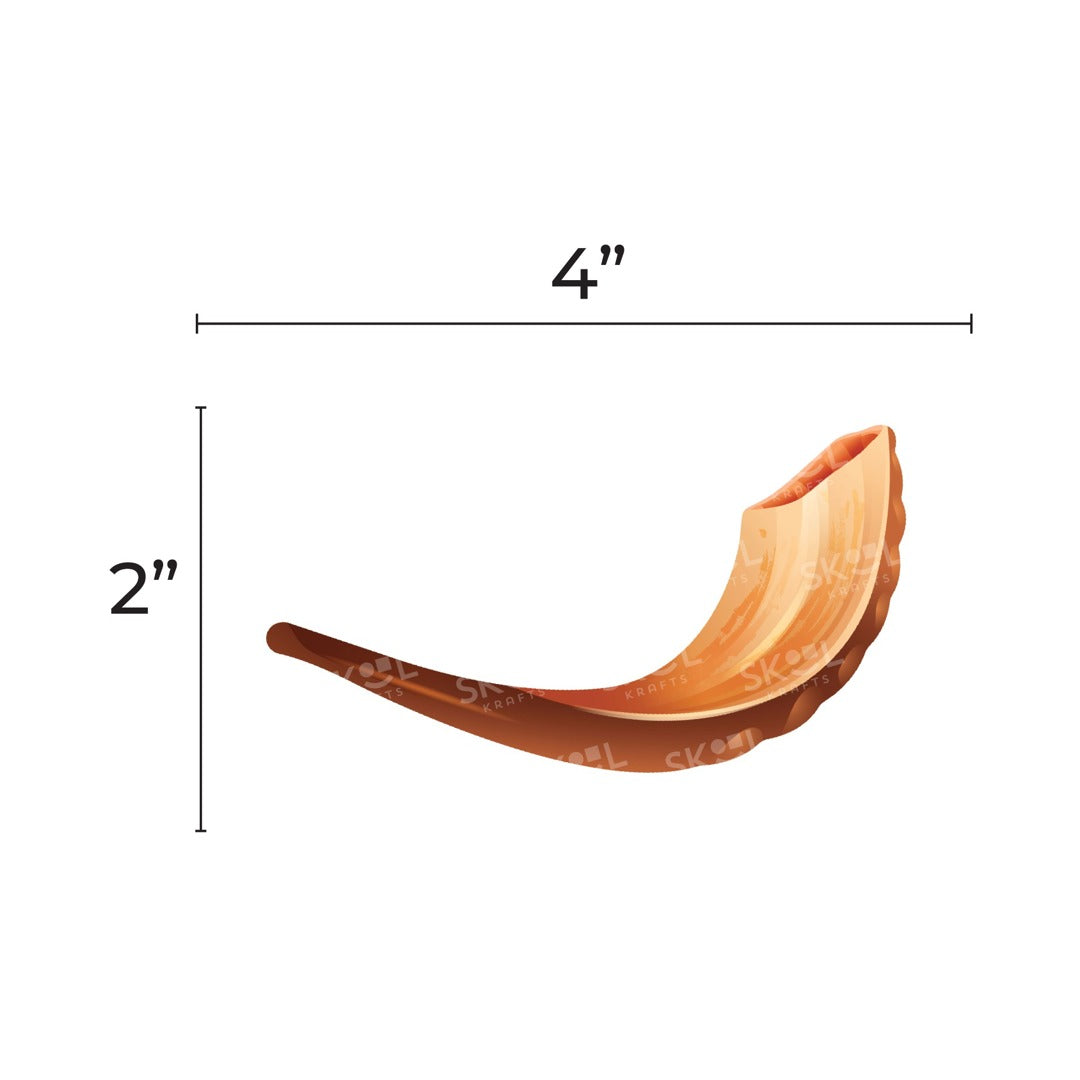 Shofar Cutouts 4" 20/pk