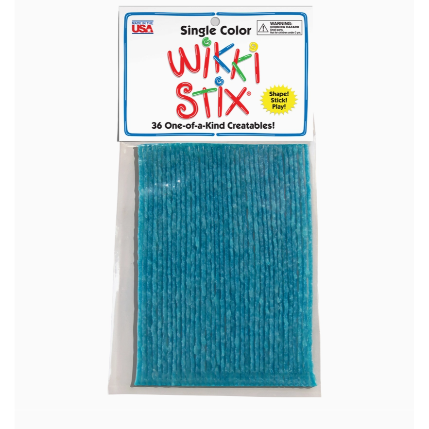 Wikki Stix Single Color Pak Light Blue 6" 36/pk
