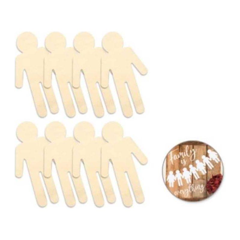 DIY Wood Shapes Boy 8/pk (discontinued)