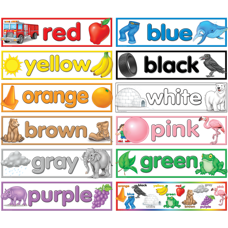 Colors Headliners 5" x 18" 12/pk