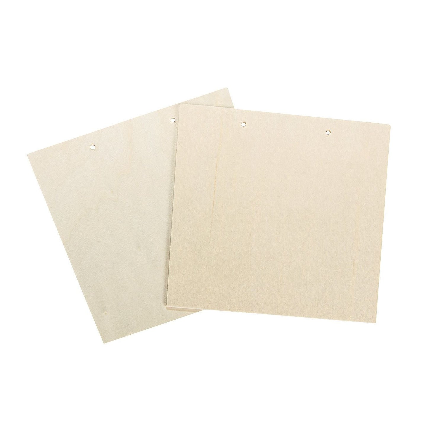 DIY Unfinished Wood Banner Squares, 6" 12/pk