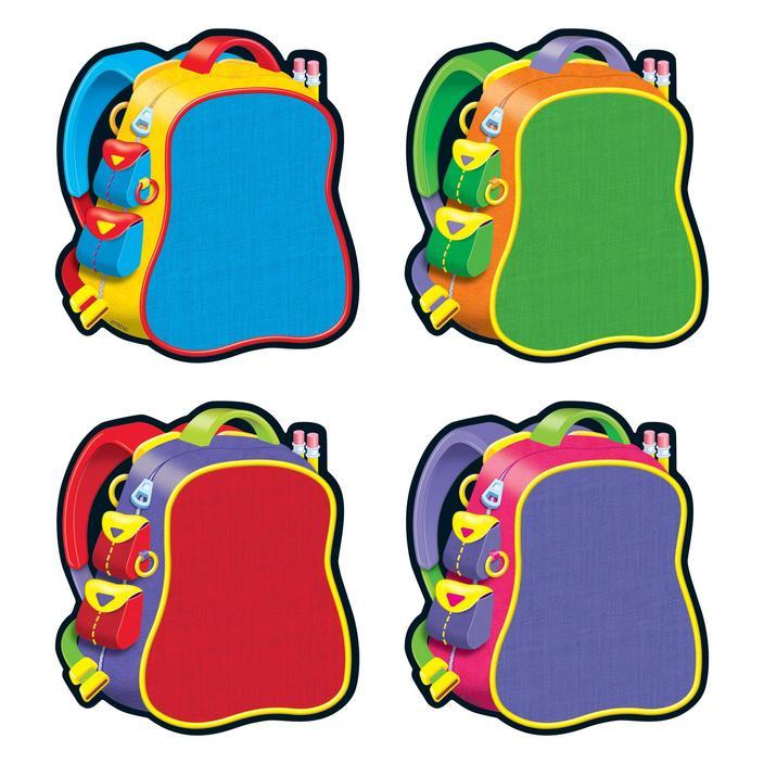 Bright Backpacks Classic Accents Variety Pack 6" 36/pk (Discontinued)