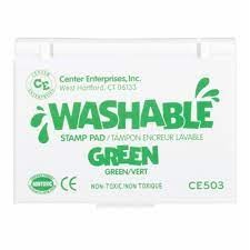 Green Washable Stamp Pad