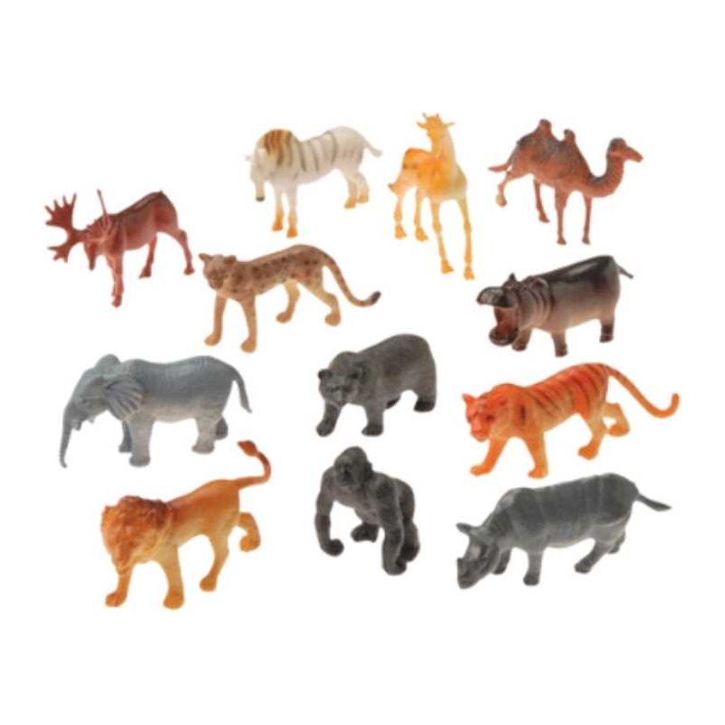 Mini Wild Animals 10/pk