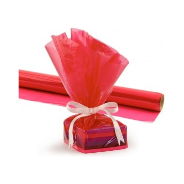 Cellophane Wrap (Orange, 40-Inch X 100 Ft)
