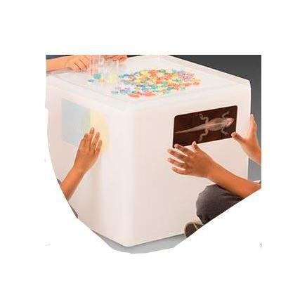 Educational Light Cube with remote control and adapter 16 x 16 x 16"