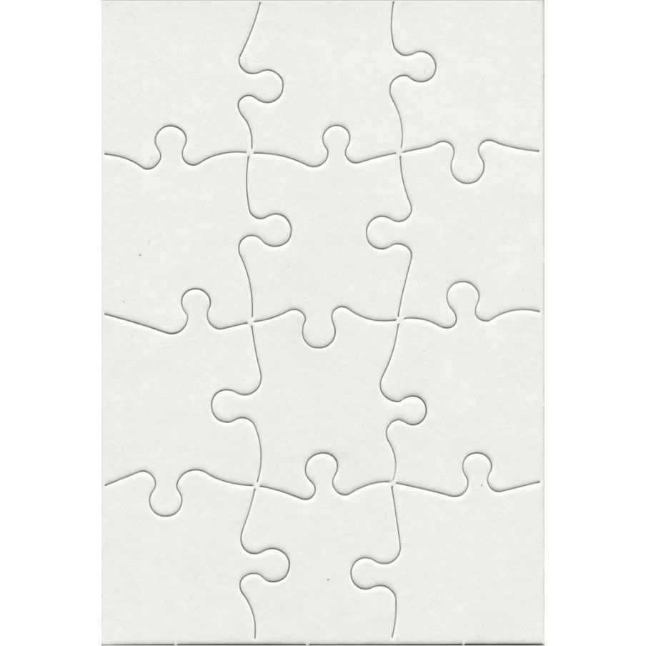 DIY Puzzle 5.5" x 8" 12/pcs 24/pk