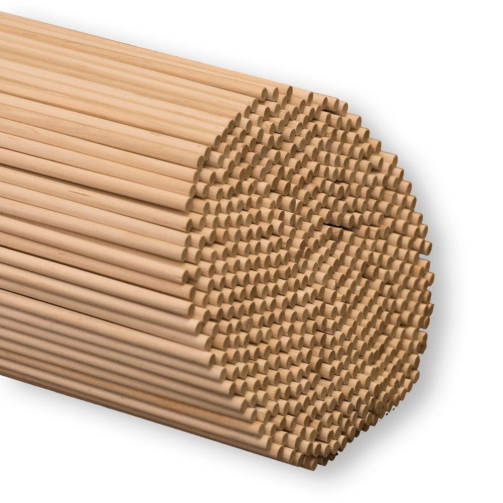 Wooden Birch Dowels (3/16" x 36") 1pc