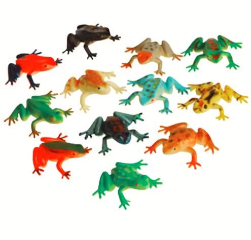 Toy frog 2" 12/pk