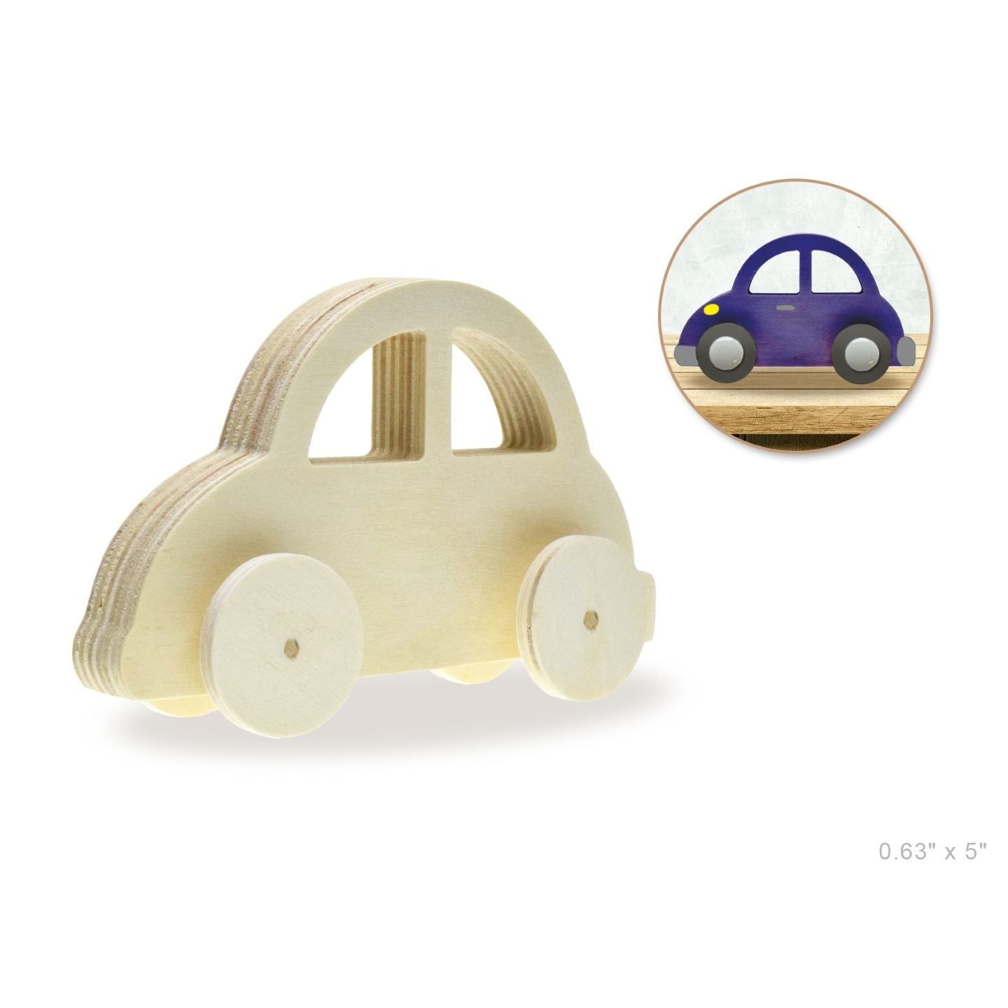 5" DIY Vehicles w/Wheels (discontinued)