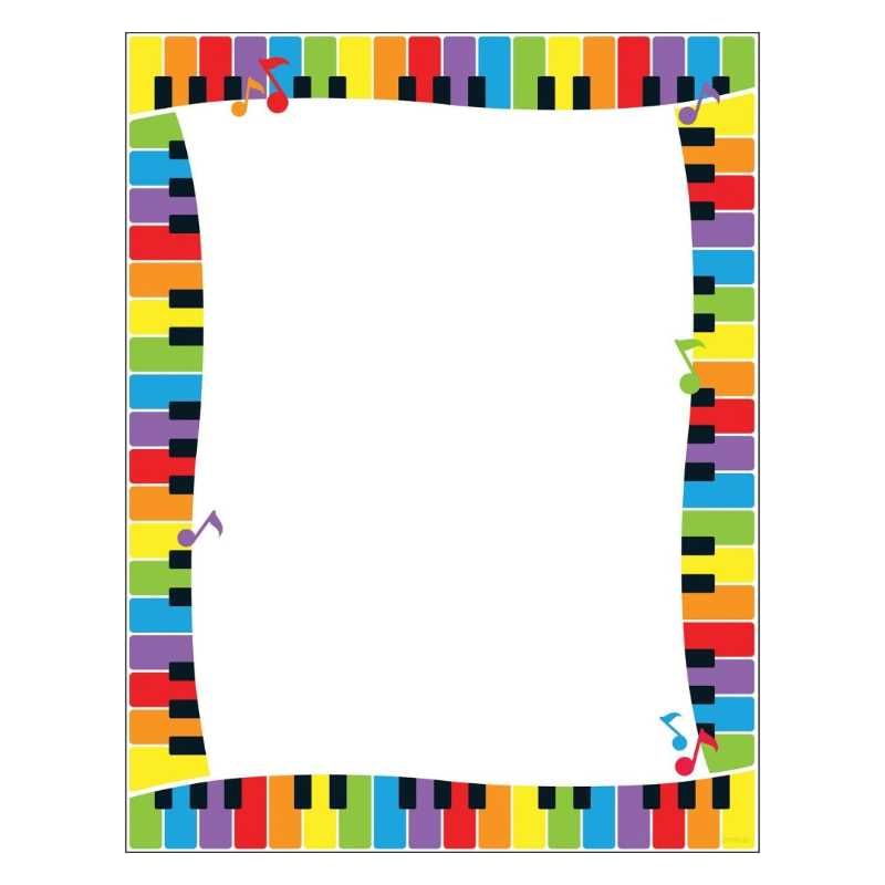 Colorful Keyboard Terrific Papers®