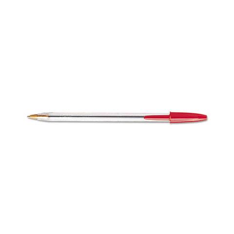 Cristal Ballpoint Stick Pen Blue 12/pk