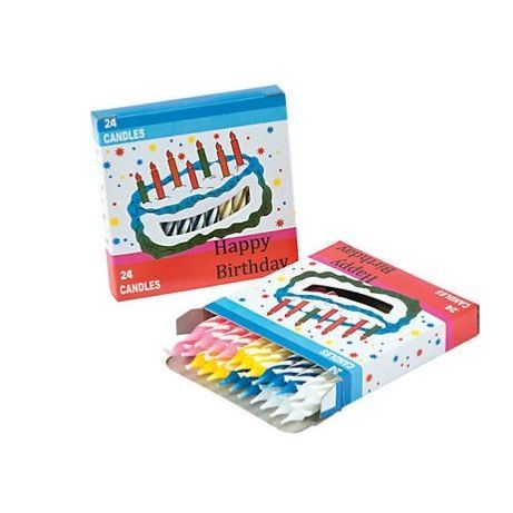 Birthday Candles 2 1/2" 24/pk