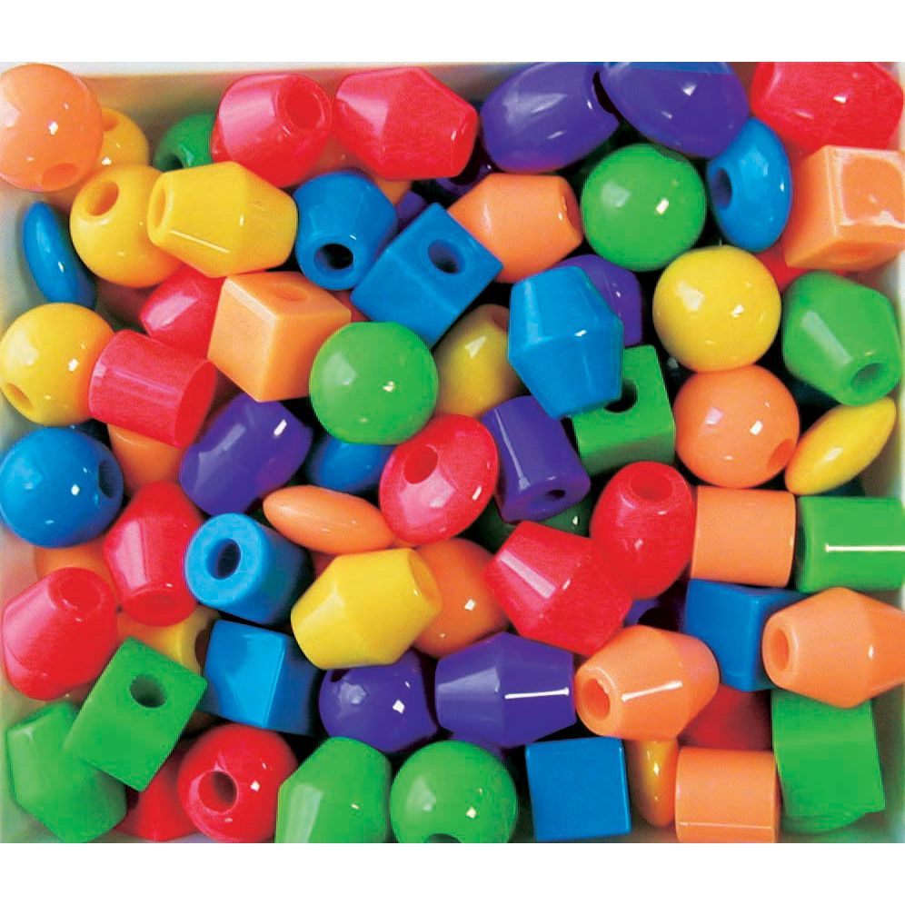 Jumbo Bead Opaque Multi color 25mm 1 Lb