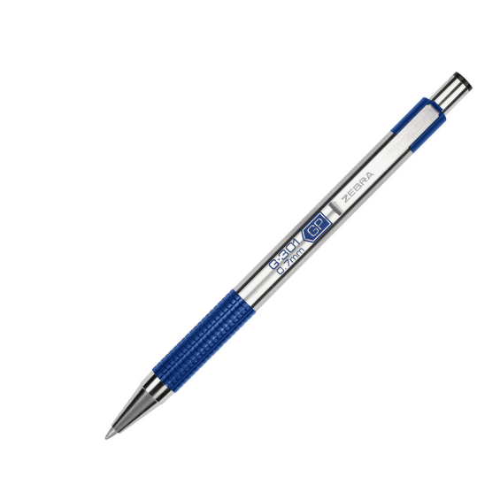 Zebra Gel Pen Retractable Blue Med. Point G301 With Refill