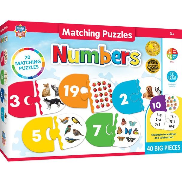 Educational Number Matching Puzzle