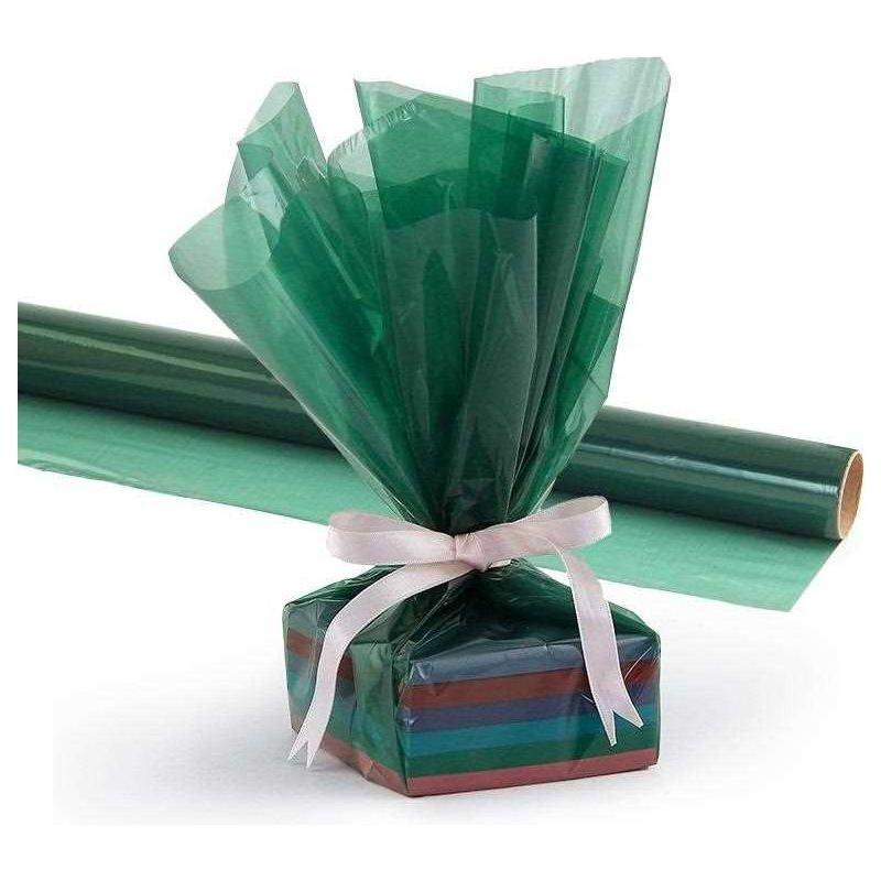 Cellophane Wrap (Orange, 40-Inch X 100 Ft)