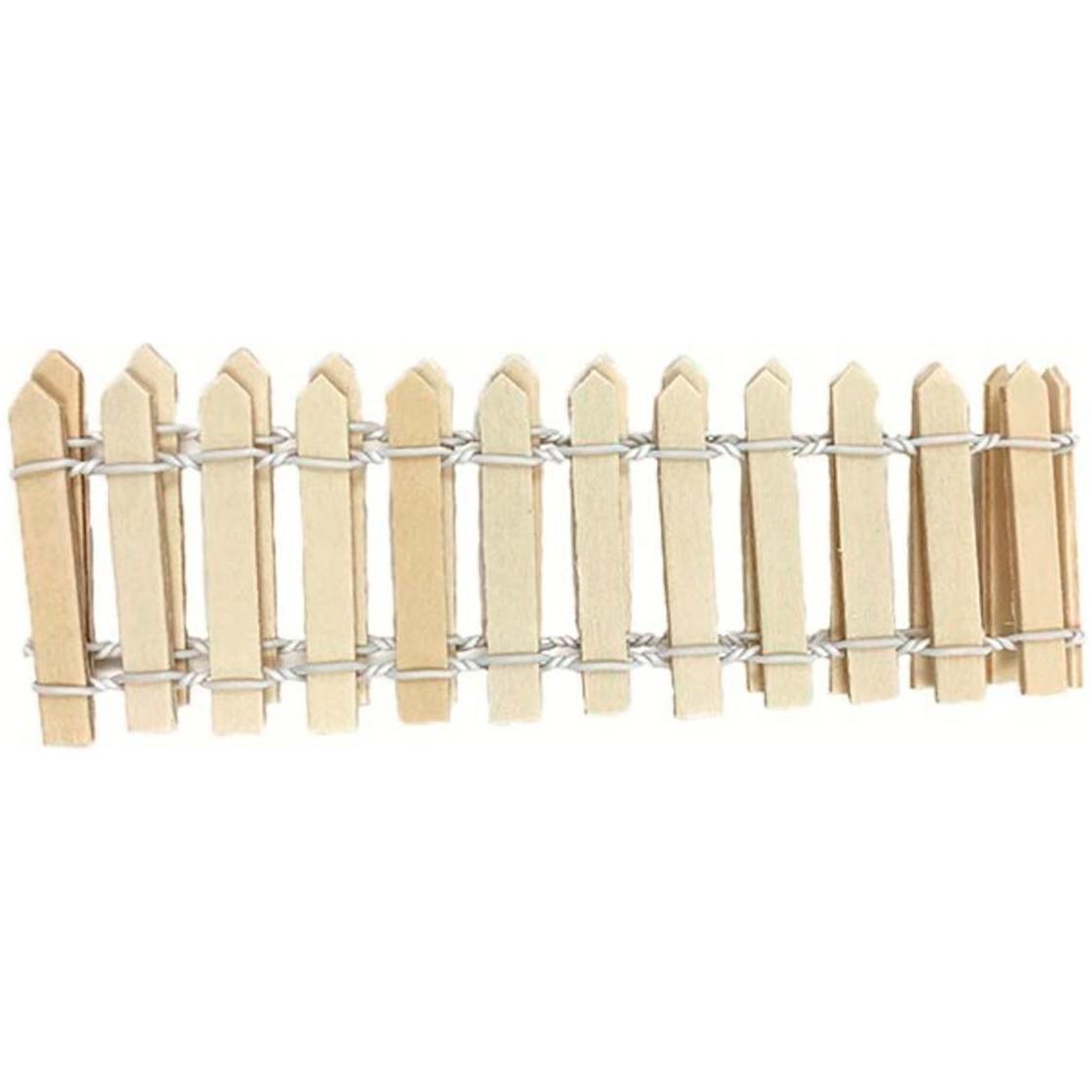 Wooden Fence 12.28" x 2"