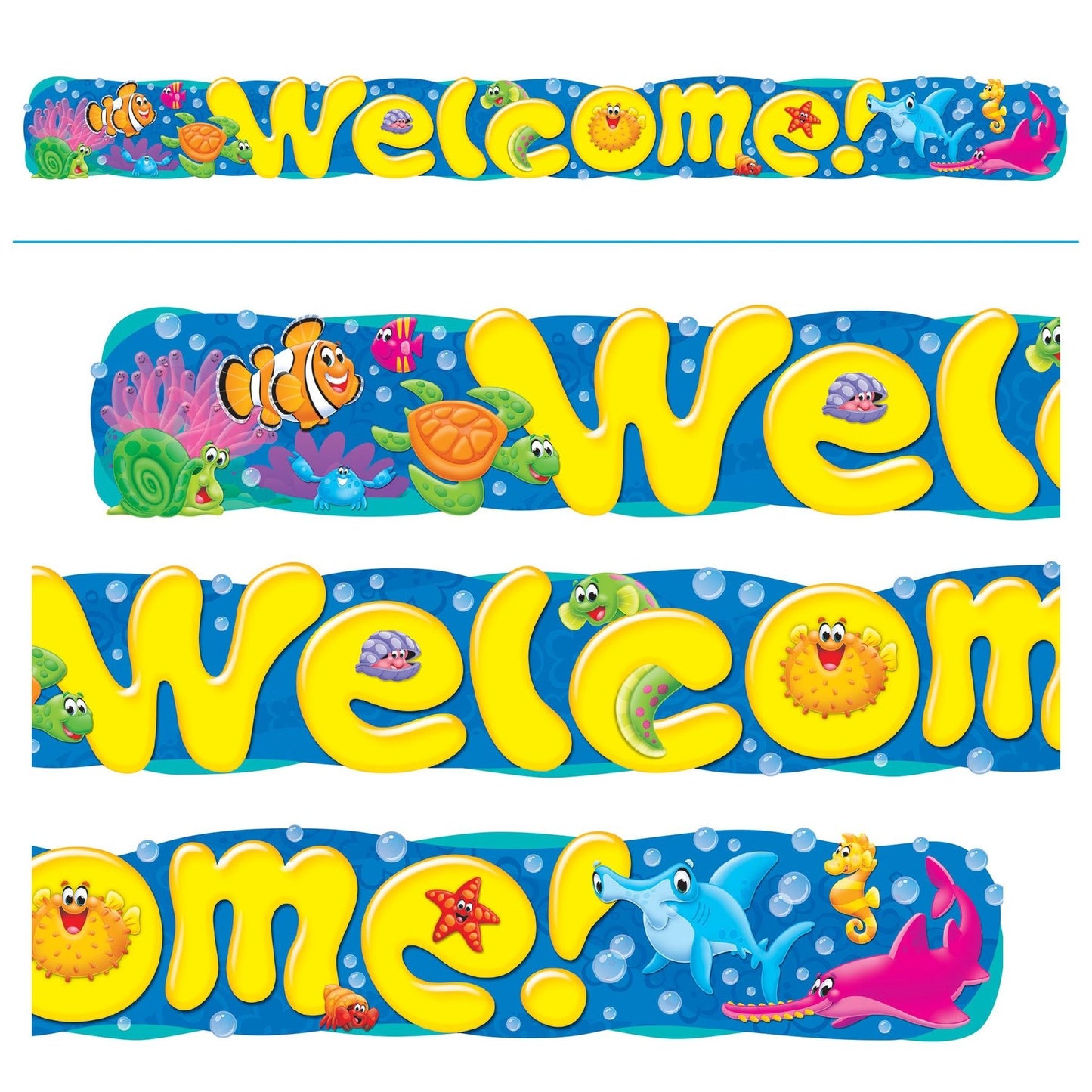 Welcome Sea Buddies Banner 10 Ft (Discontinued)