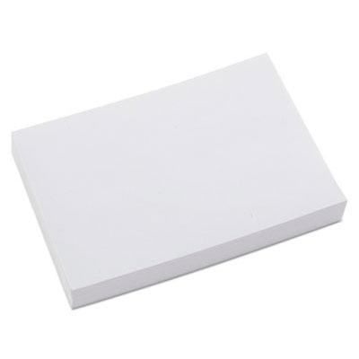 Index Cards 100/Pack (Unruled, White, 4" x 6")