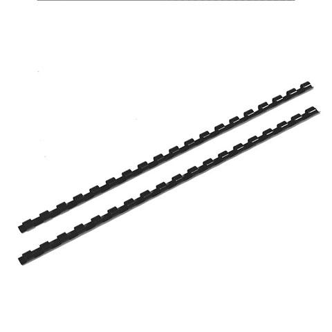 Binding Combs 125/PK (Black, 1/4")