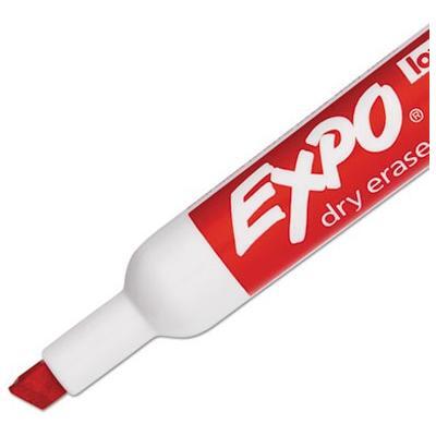Expo Dry Erase Marker Chisel Tip 12/pk (red)