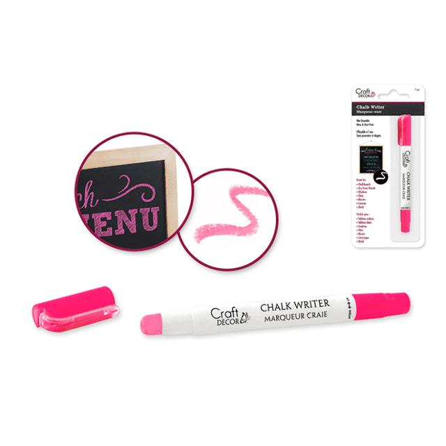Craft Decor Chalk Writer Neon Pink (Closeout)