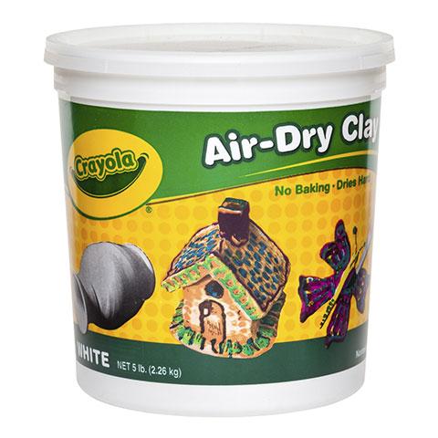 Self Hardening Modeling Clay 5 lb White